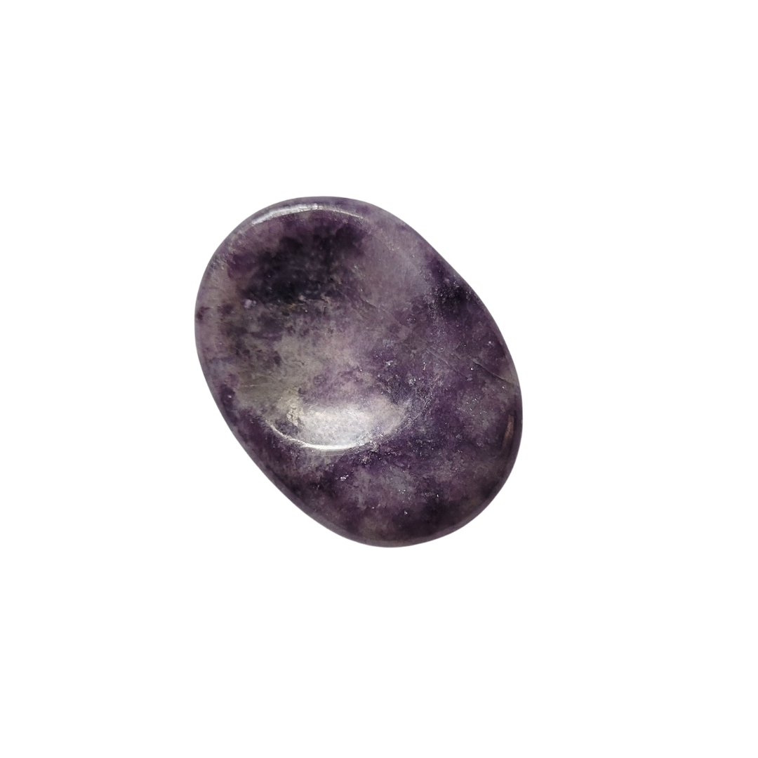 Lepidolite Crystal Thumb Stone