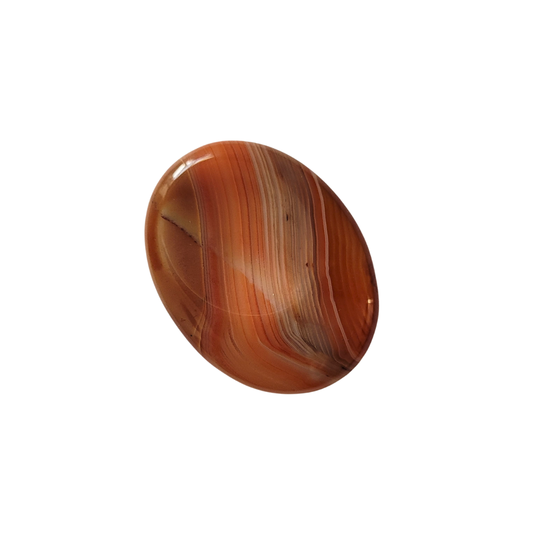 Carnelian Crystal Thumb Stone