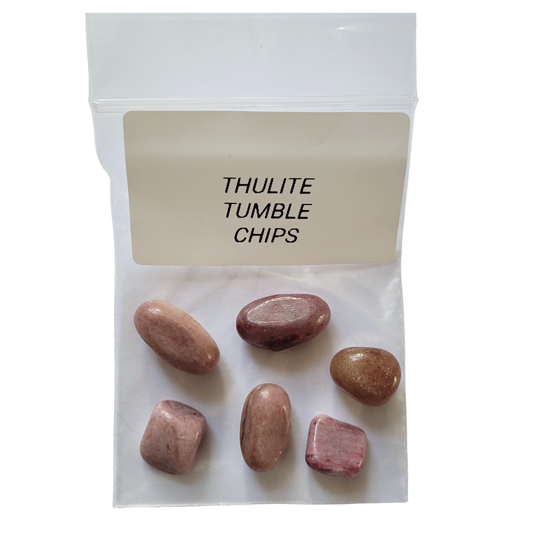 Thulite Tumble Chips | 12g & 20g Bags