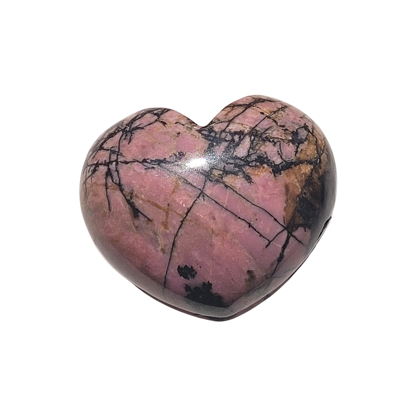 Rhodonite Crystal Heart