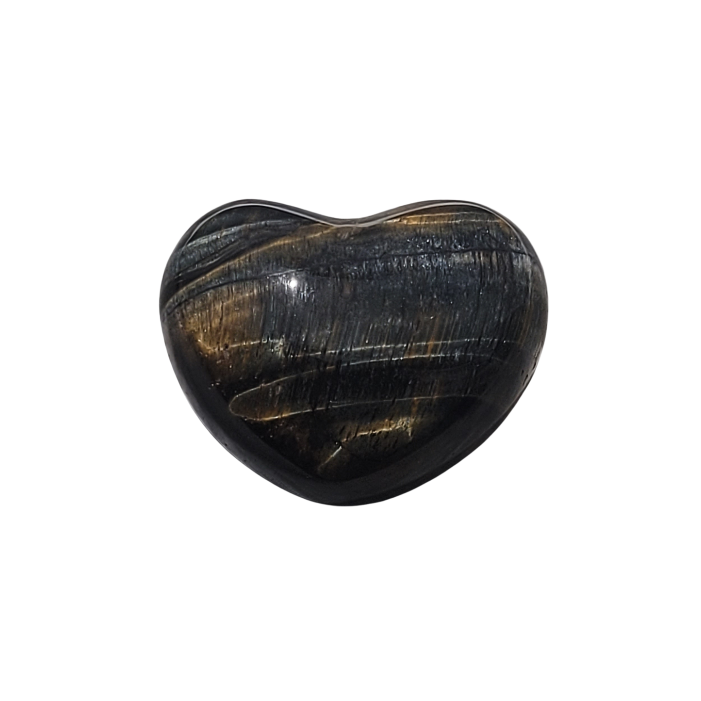 Blue Tiger’s Eye Crystal Heart