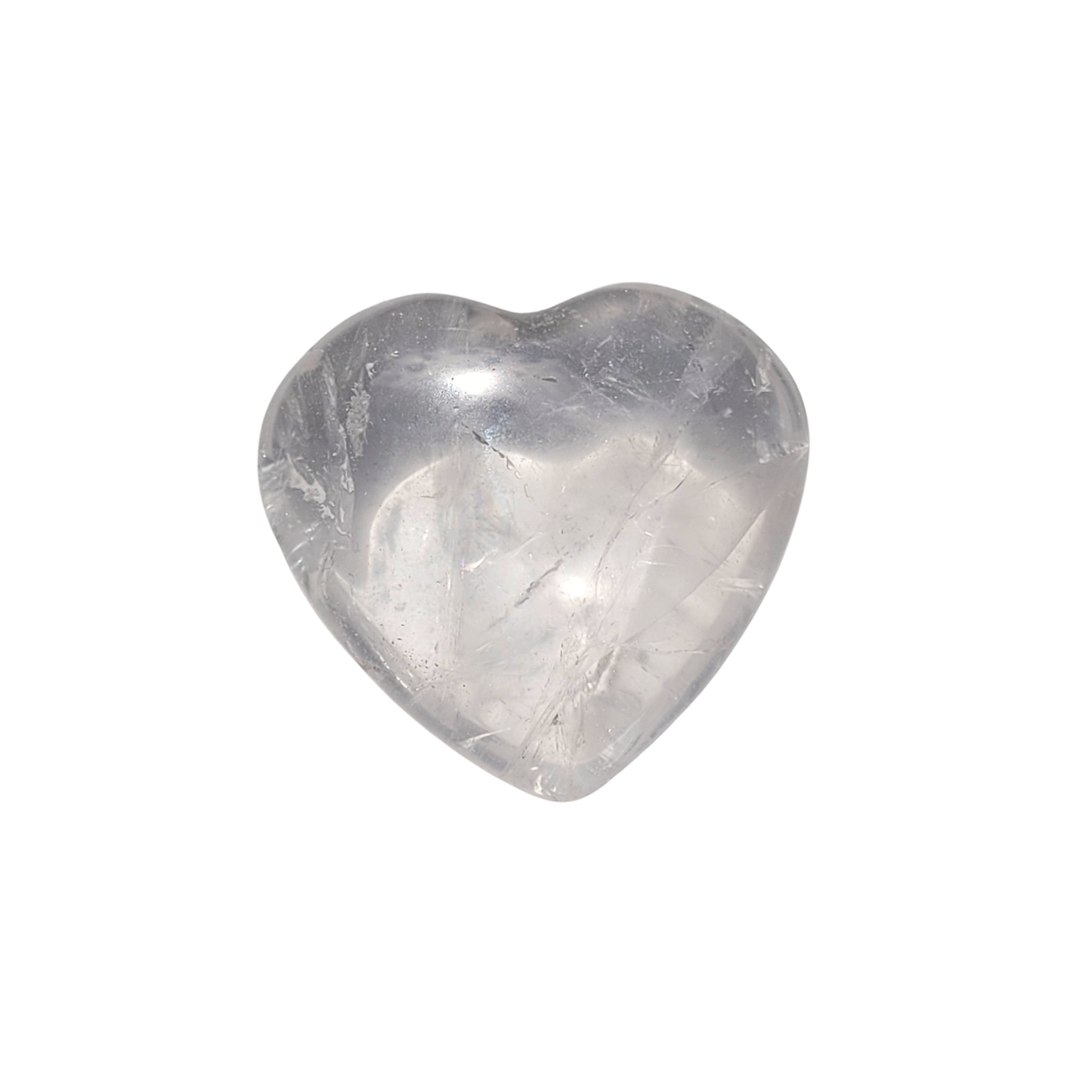 Small Clear Quartz Crystal Heart