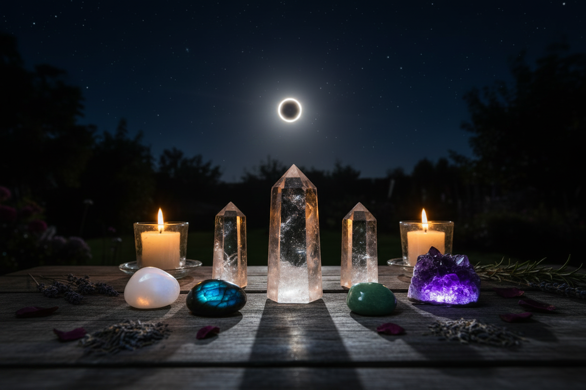 New Moon Ritual Garden