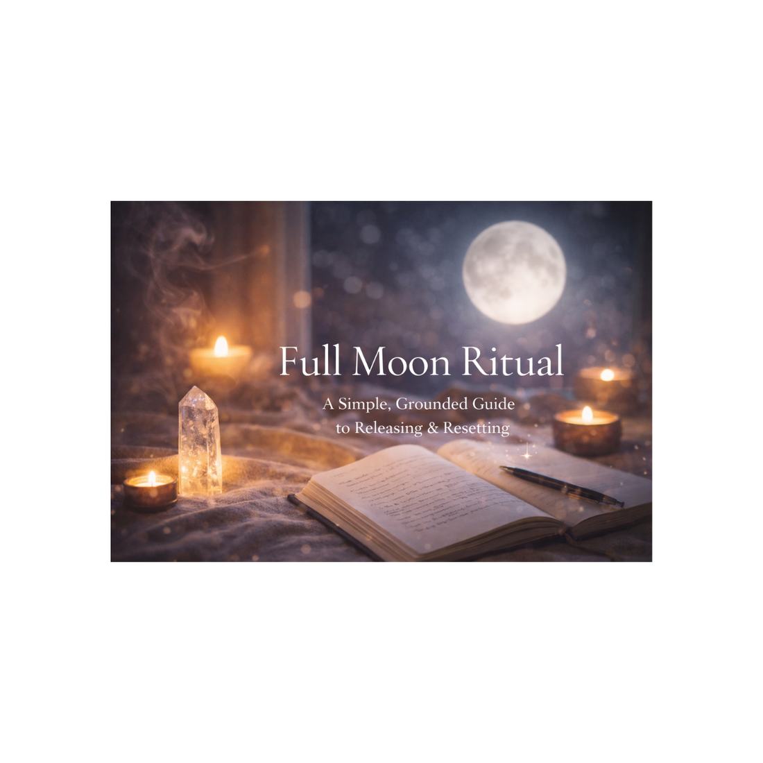 Full Moon Ritual | Simple Releasing & Reset Guide