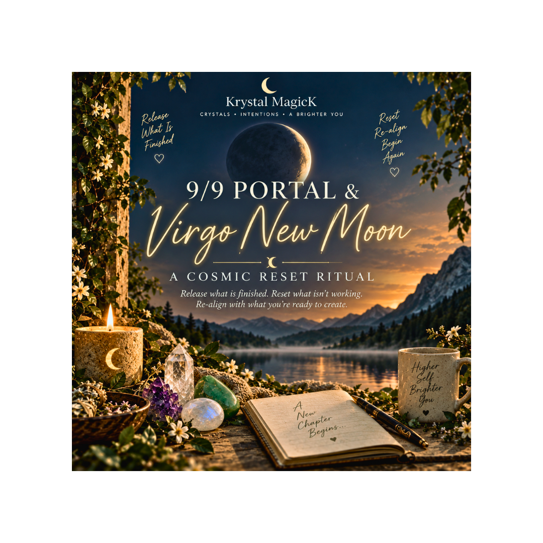 9/9 Portal & Virgo New Moon: A Cosmic Reset Ritual