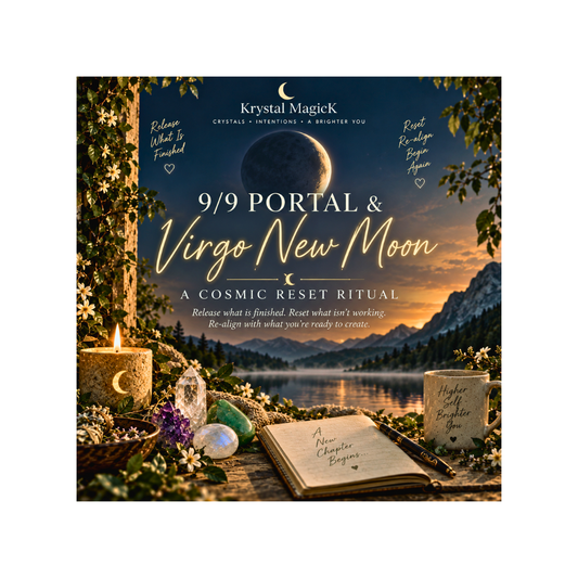 9/9 Portal & Virgo New Moon: A Cosmic Reset Ritual
