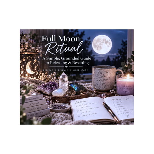 Full Moon Ritual: Releasing, Reflecting & Making Space