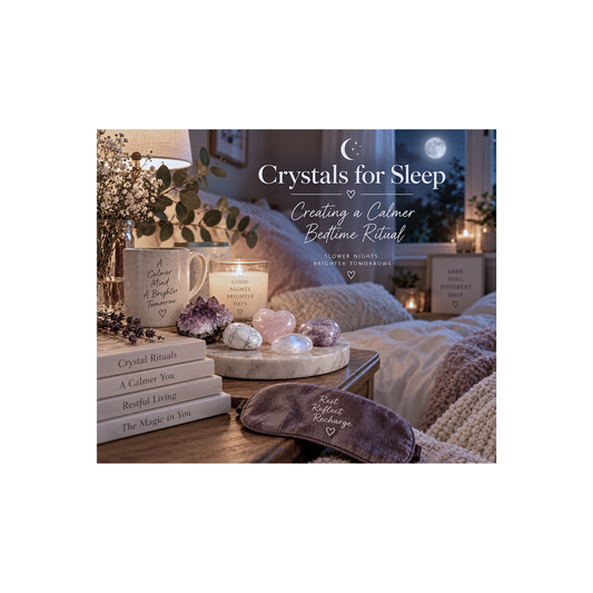 Crystals for Sleep: A Calmer Bedtime Ritual