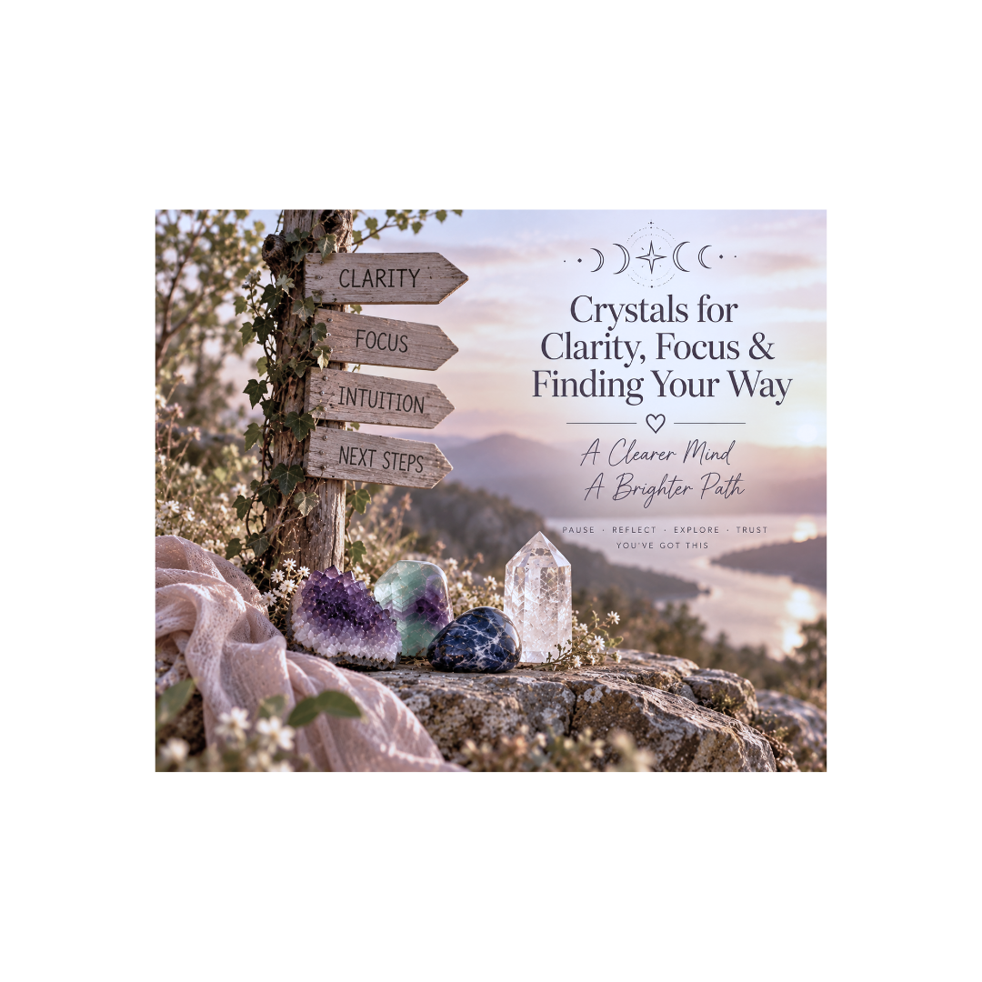 Crystals for Clarity, Focus & Finding Your Way