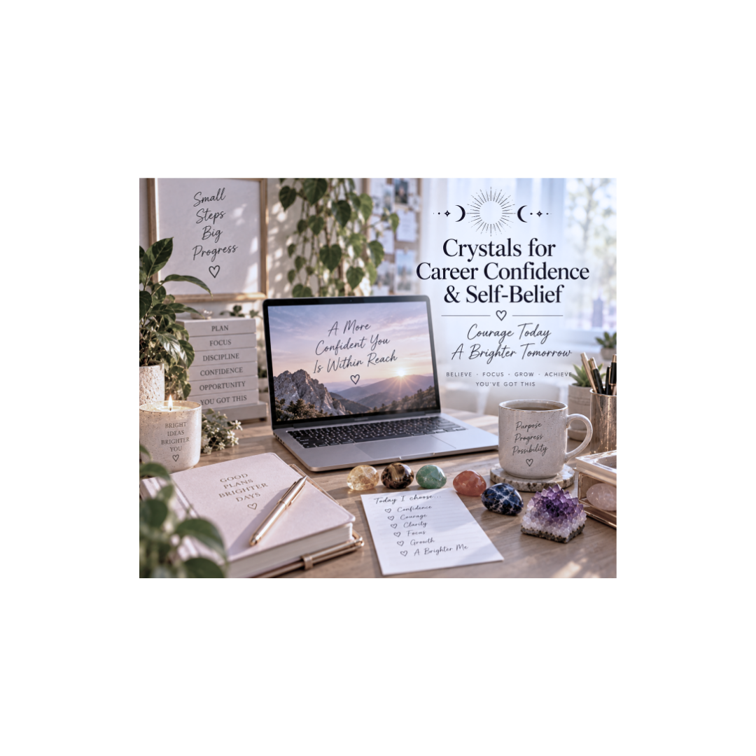 Crystals for Career Confidence, Courage & Self-Belief