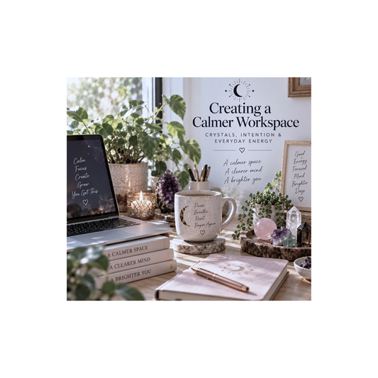 Creating a Calmer Workspace: Crystals, Intention & Everyday Energy