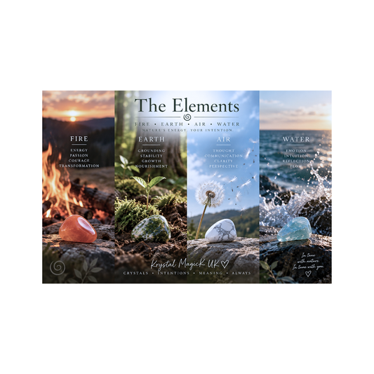 The Elements: Fire, Earth, Air & Water