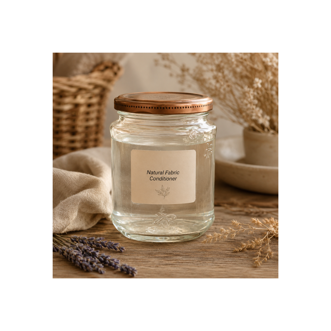 🌿Natural Fabric Conditioner – A Softer Approach to Laundry