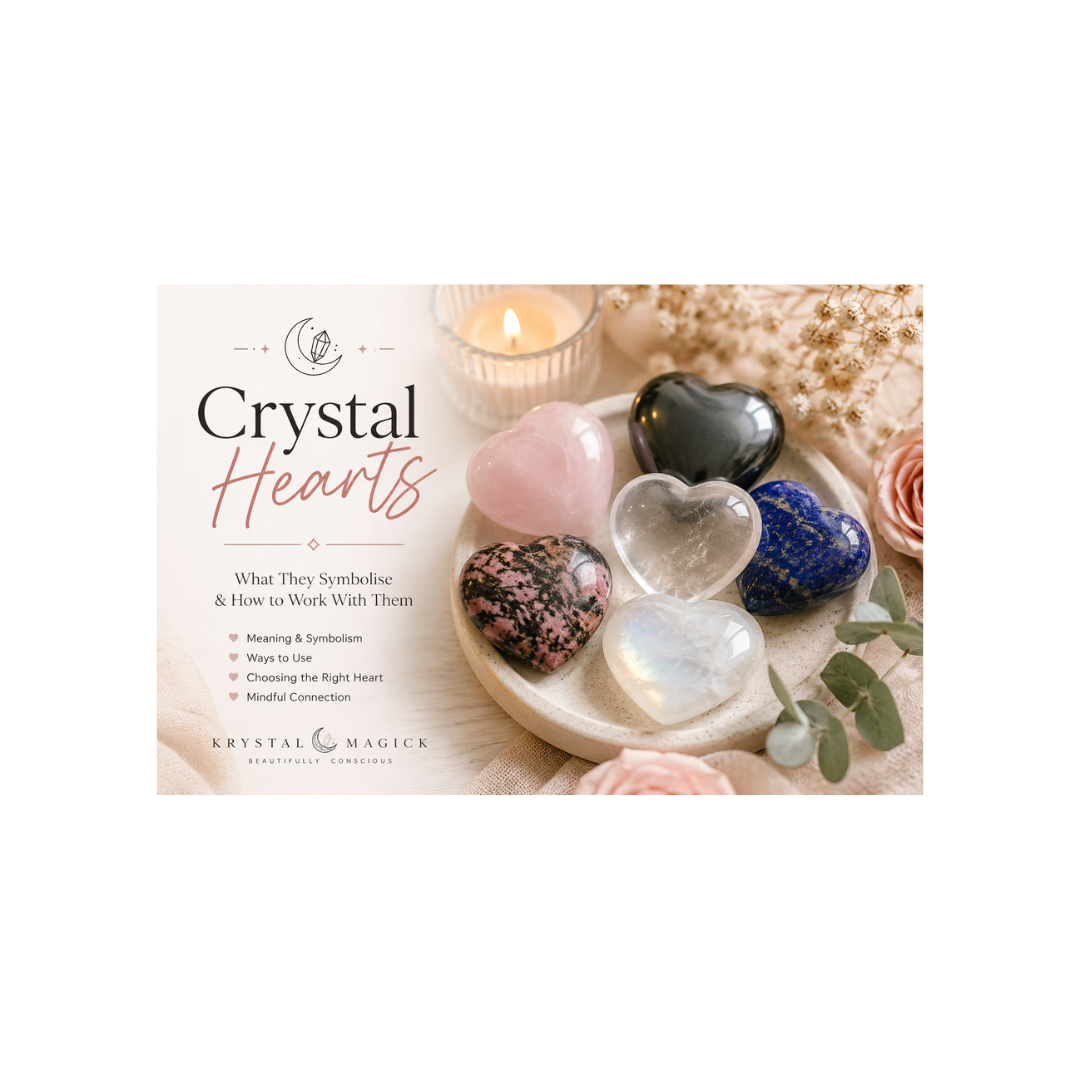 Crystal Hearts: Meaning, Uses & How to Choose One