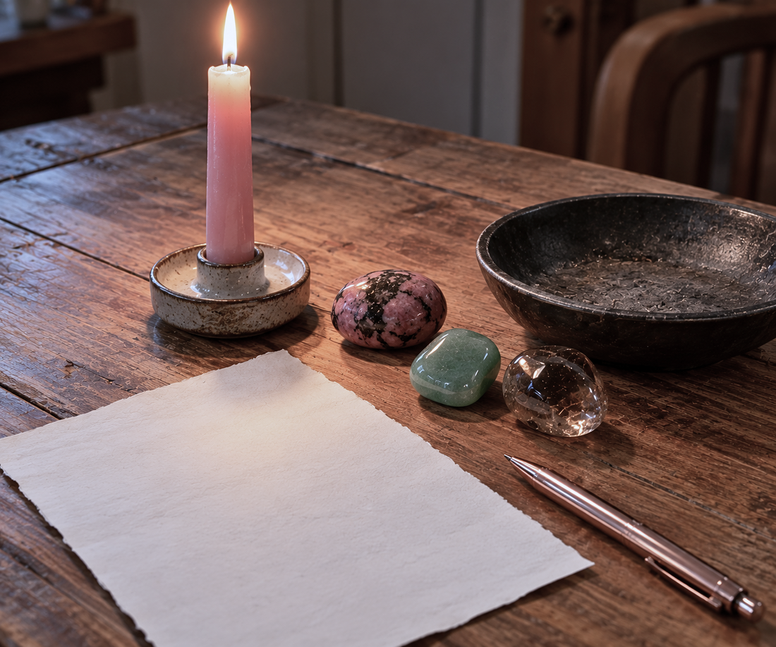 A little Ritual for Letting Go & Opening Your Heart