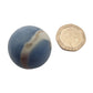 Very Small Angelite Crystal Sphere