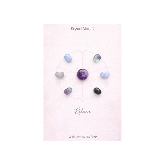 🔵 Crystal Grid – Balance | Calm & Flow