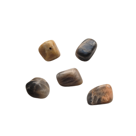 Black Moonstone Tumble stone