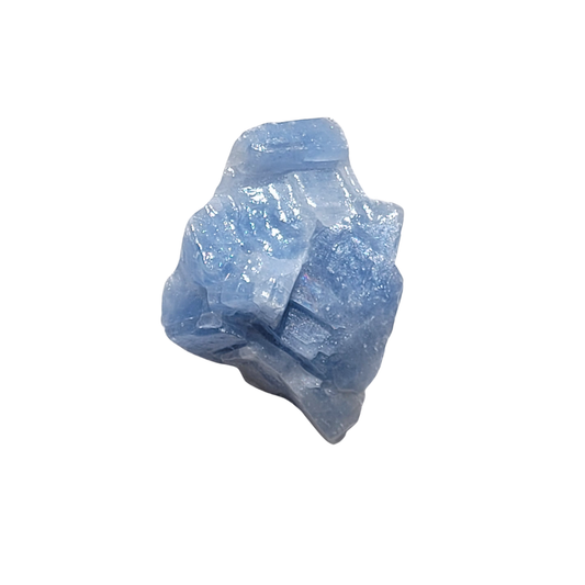 Blue Calcite Rough Crystal - Very Small