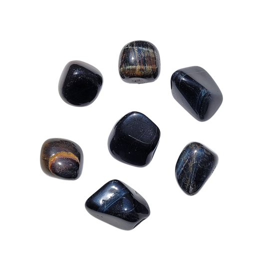 Blue Tiger's Eye Tumble stone
