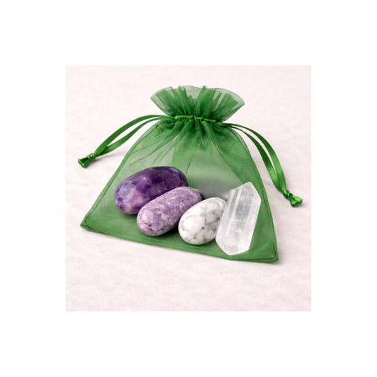 🌿 Calm & Emotional Balance Crystal Toolkit