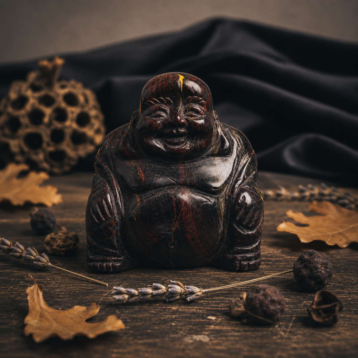 Tiger Iron Crystal Buddha