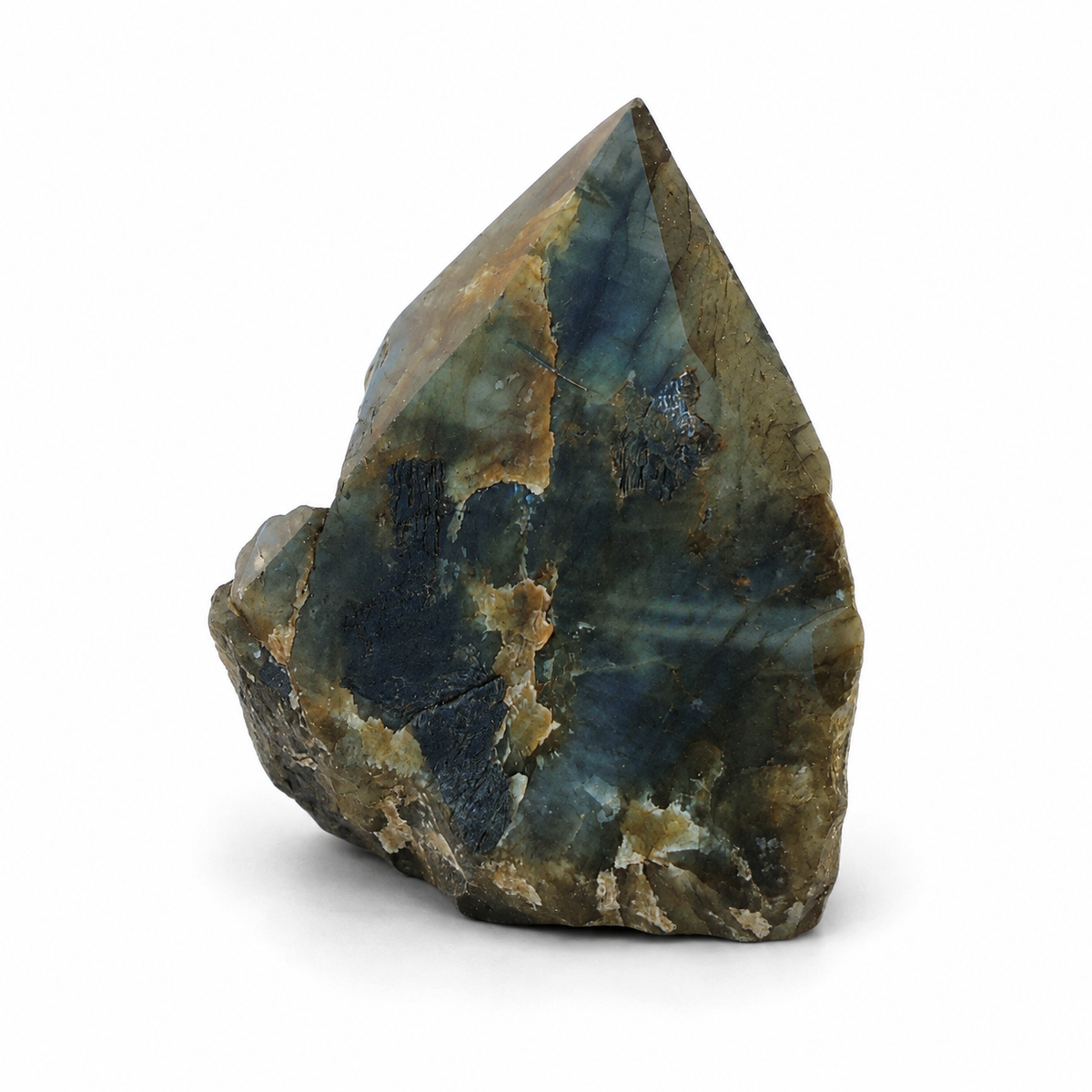 Labradorite Crystal Rough Polished Point A