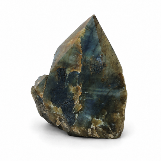 Labradorite Crystal Rough Polished Point A