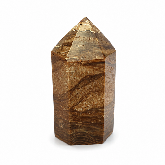 Aragonite Crystal Polished Point