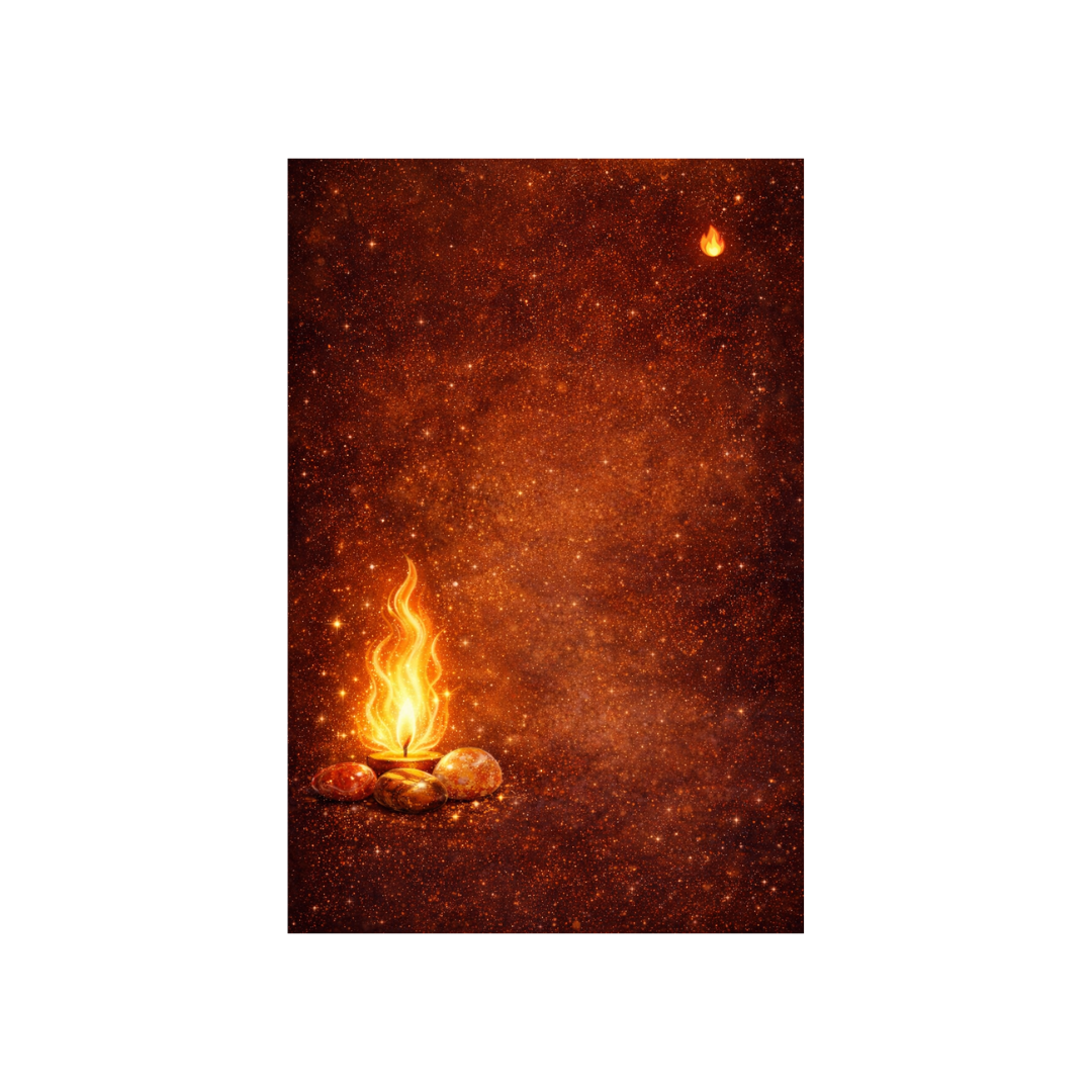 Confidence Activation – Elemental Intention Card (Fire)