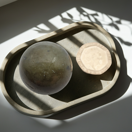 Very Small Labradorite Crystal Sphere