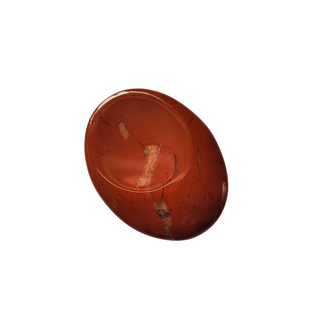 Red Jasper Crystal Thumb Stone