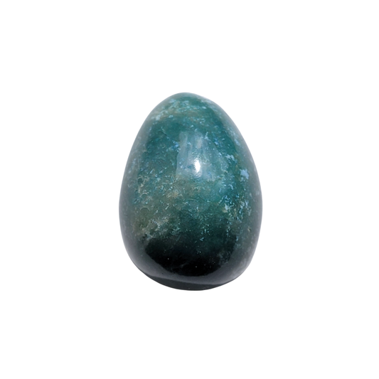 Moss Agate Egg - 3.5cm