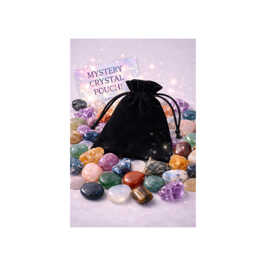 Mystery Crystal Pouch | Intuitively Chosen Crystals