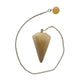 Orange Calcite Crystal Pendulum