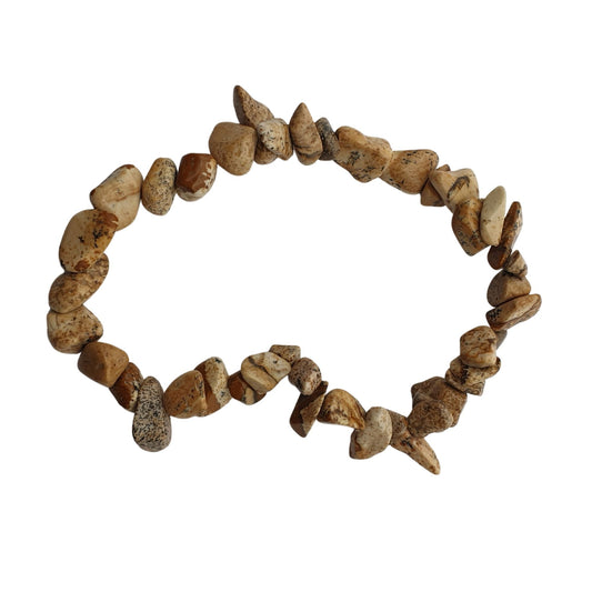 Picture Jasper Chip Bracelet