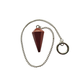 Red Jasper Crystal Pendulum