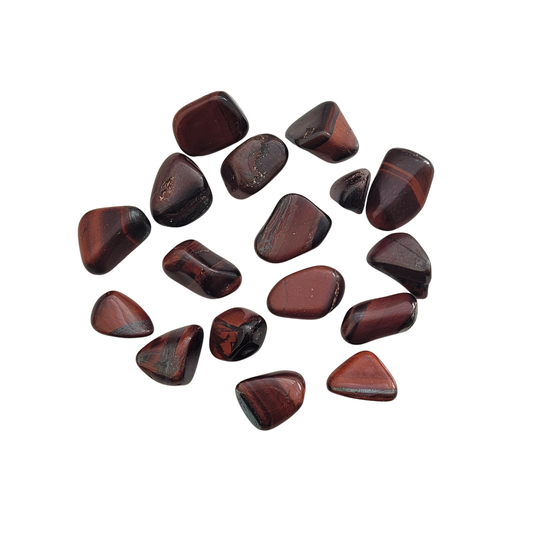 Red Tiger's Eye Tumble Chips