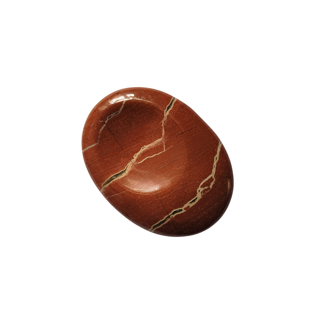 Red Jasper Crystal Thumb Stone