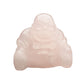 Rose Quartz Crystal Buddha