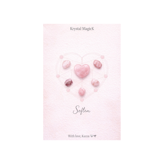 💗 Crystal Grid – Soften | Self Love & Compassion