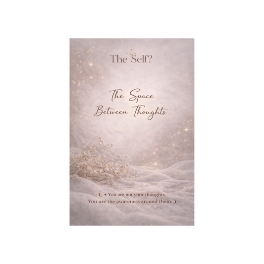 🌫️ The Space Between Thoughts| Guided Reflection | The Self? Series
