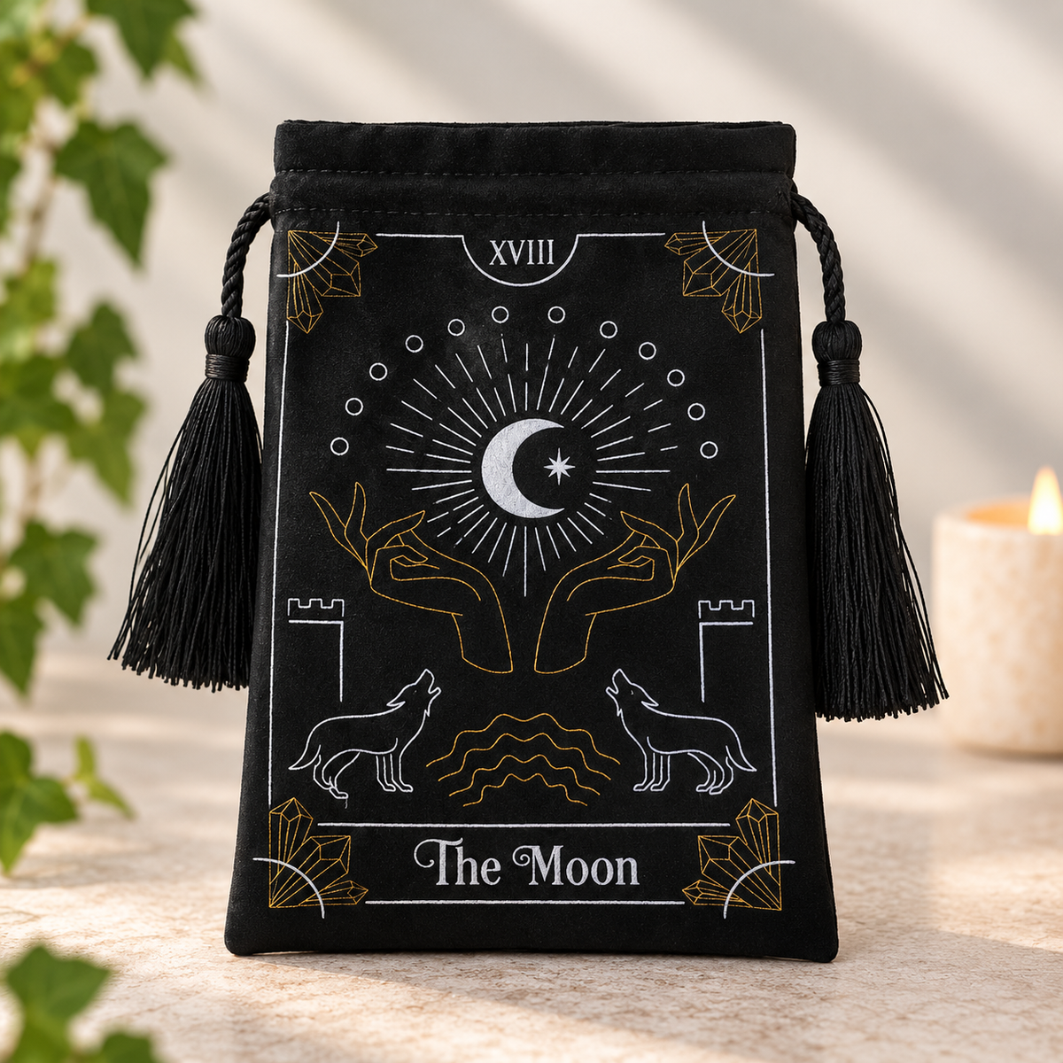 Black Velvet Tarot & Oracle Bag