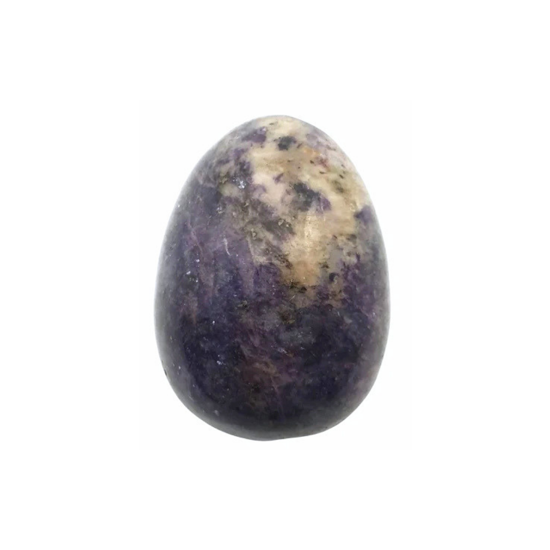 Regular Lepidolite Crystal Egg