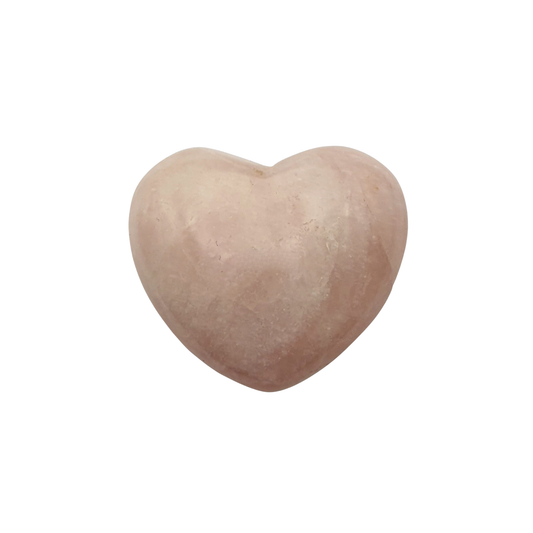 Regular Rose Quartz Crystal Heart