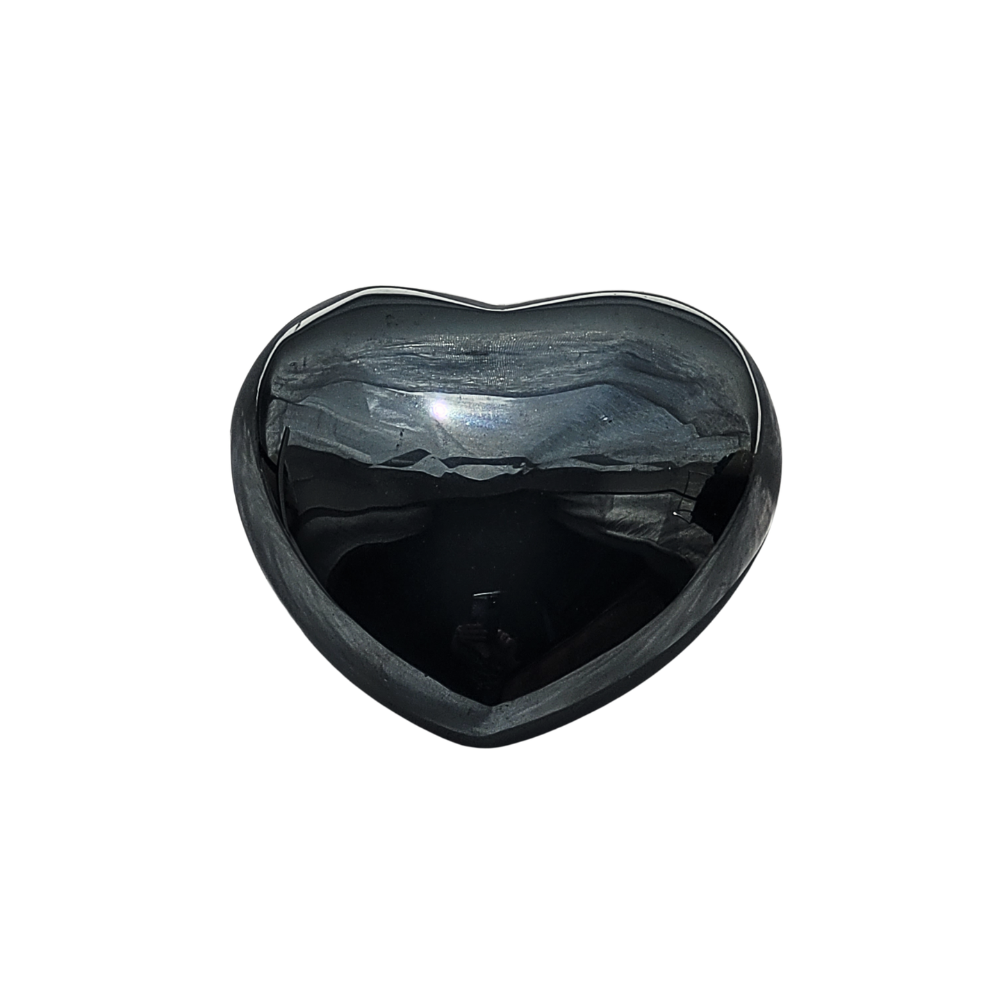 Haematite Crystal Heart