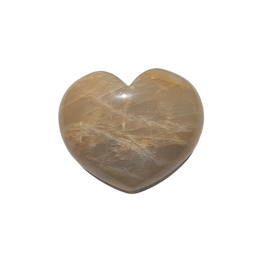 Moonstone Crystal Heart
