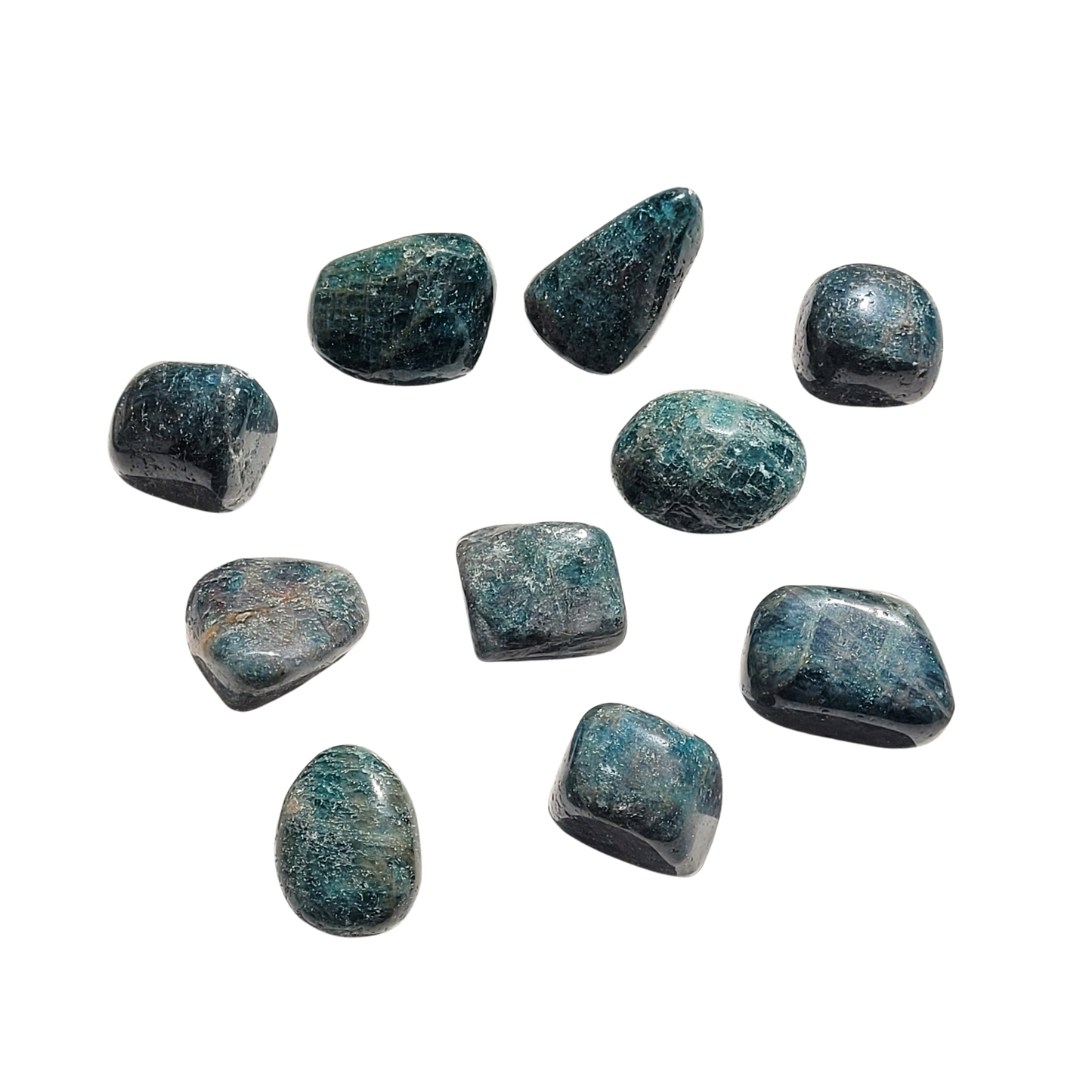 Blue Apatite Tumble stone