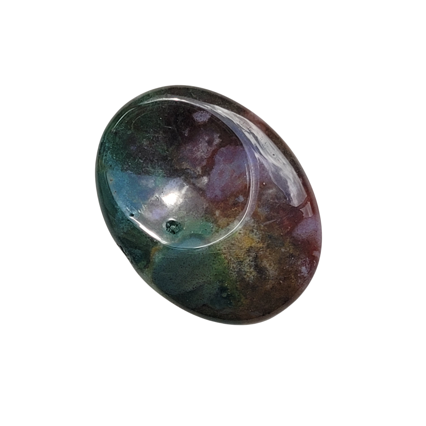 Bloodstone Thumb Stone