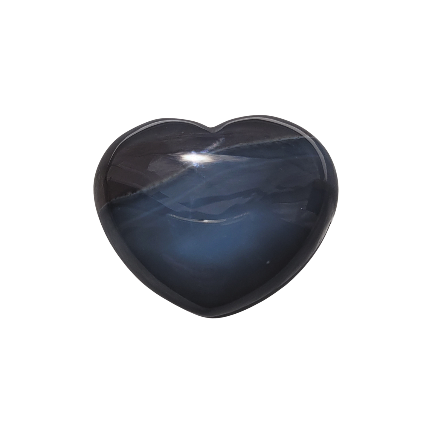Agate Crystal Heart